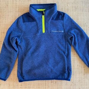 Boys quarter zip sweater fleece
